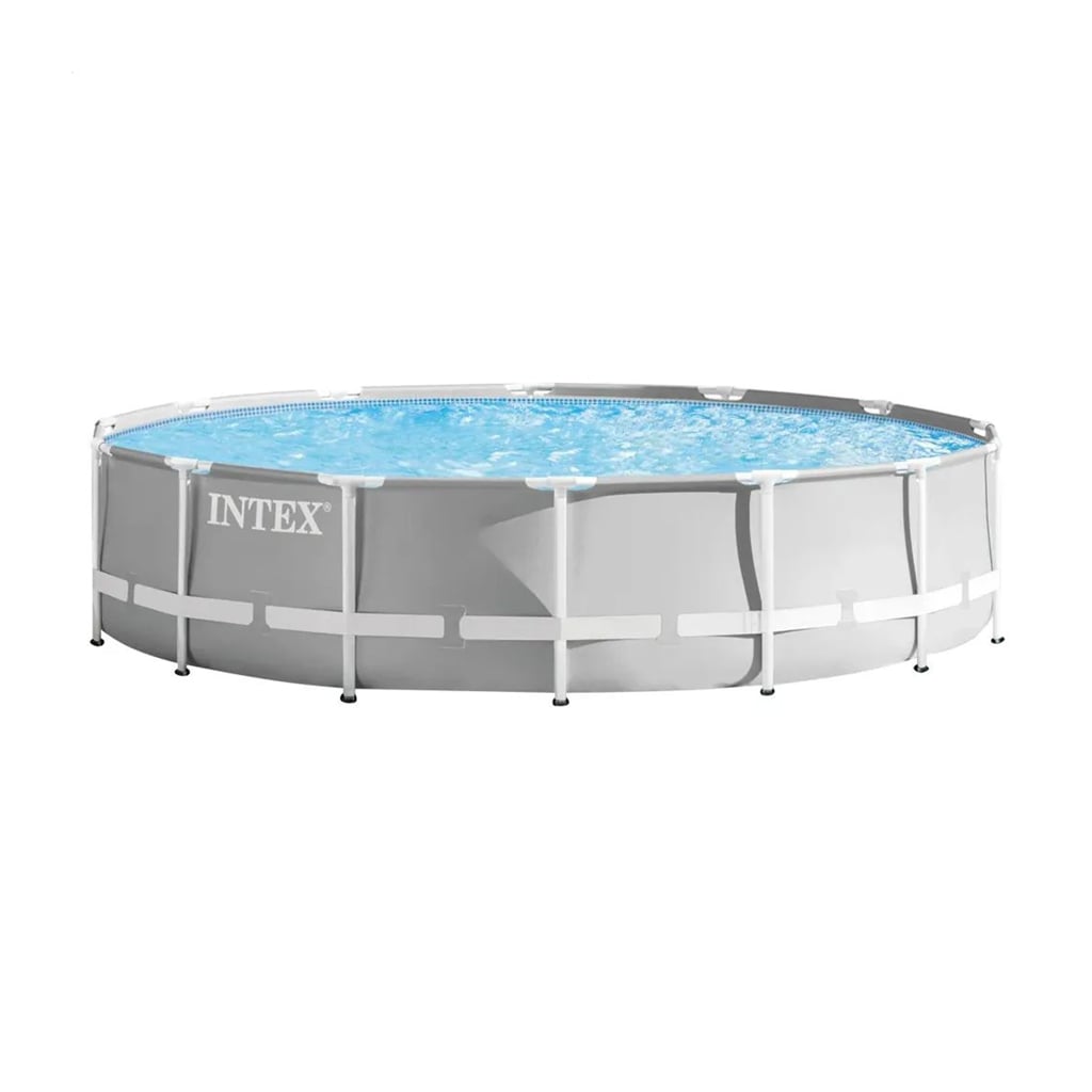 Дитячий каркасний басейн Intex Metal Frame Pool з фільтрувальним насосом, від 6 років, 305*76 см (26702)